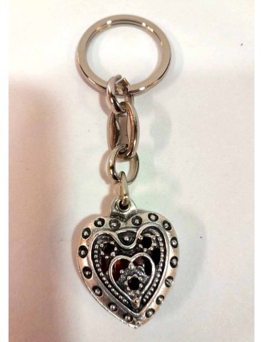 Portachiave cuore apribile